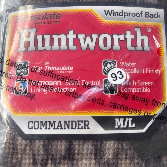 Huntworth Camouflage Gloves and Hat - Picture 5 of 5